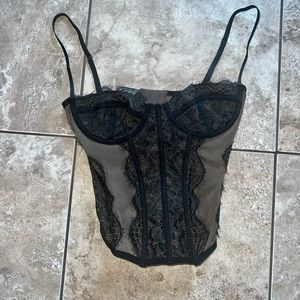 Urban Outfitters Corset Out From Under Black Corset Size XS Perfect Condition